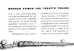 "Modern Power For Today's Trains," Page 2, 1949